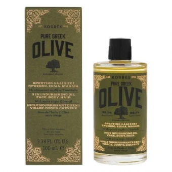 KORRES Olive Nährendes 3 In 1 Öl 100 Ml