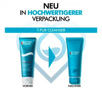 Biotherm Homme T-Pur Anti Oil & Shine Reinigungsgel 125 Ml â Bild 2
