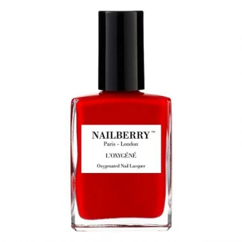 NAILBERRY L'Oxygéné Oxygenated Nail Lacquer Rouge, 15 Ml – Bild 2