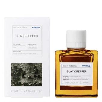 KORRES Black Pepper Eau De Toilette 50 Ml – Bild 2