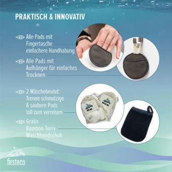 Firsteco Abschminkpads 3in1 Box â Bild 7