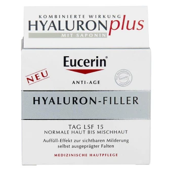 Eucerin HYALURON-FILLER Tagespflege Für Normale Haut Bis Mischhaut 50 Ml – Bild 2