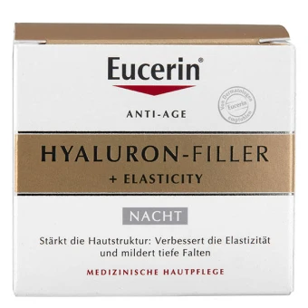 Eucerin HYALURON-FILLER + ELASTICITY Nachtpflege 50 Ml – Bild 2