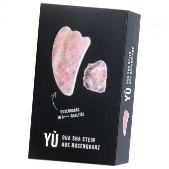 YÙ GUA SHA Aus Rosenquarz – Bild 2
