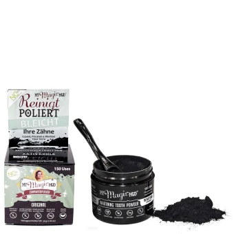 My Magic Mud Zahnweiß-Pulver Mit Aktivkohle 30 G – Bild 3