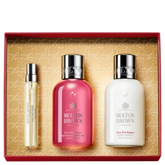 MOLTON BROWN Fiery Pink Pepper Travel Gift Set