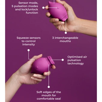 Smile Makers The Poet Powerful Suction Vibrator – Bild 5