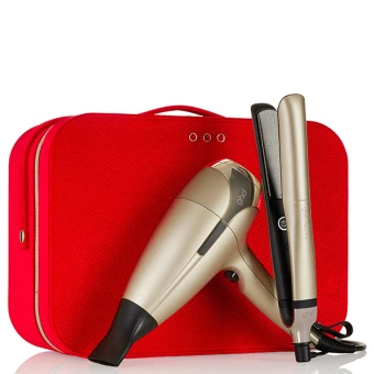 Ghd Grand-luxe Deluxe Set Champagner-gold