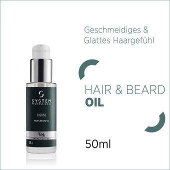 System Professional LipidCode MAN M4 Hair & Beard Oil 50 Ml â Bild 2