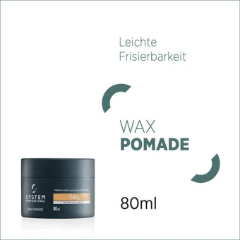 System Professional LipidCode MAN M62 Wax Pomade Mittlerer Halt 80 Ml â Bild 2