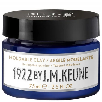 KEUNE 1922 Moldable Clay Starker Halt 75 Ml