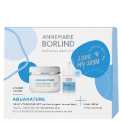 ANNEMARIE BÖRLIND AQUANATURE GESICHTSPFLEGE-SET Love My Skin Limited Edition