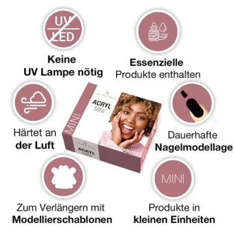 Juliana Nails Acryl Set Mini – Bild 3